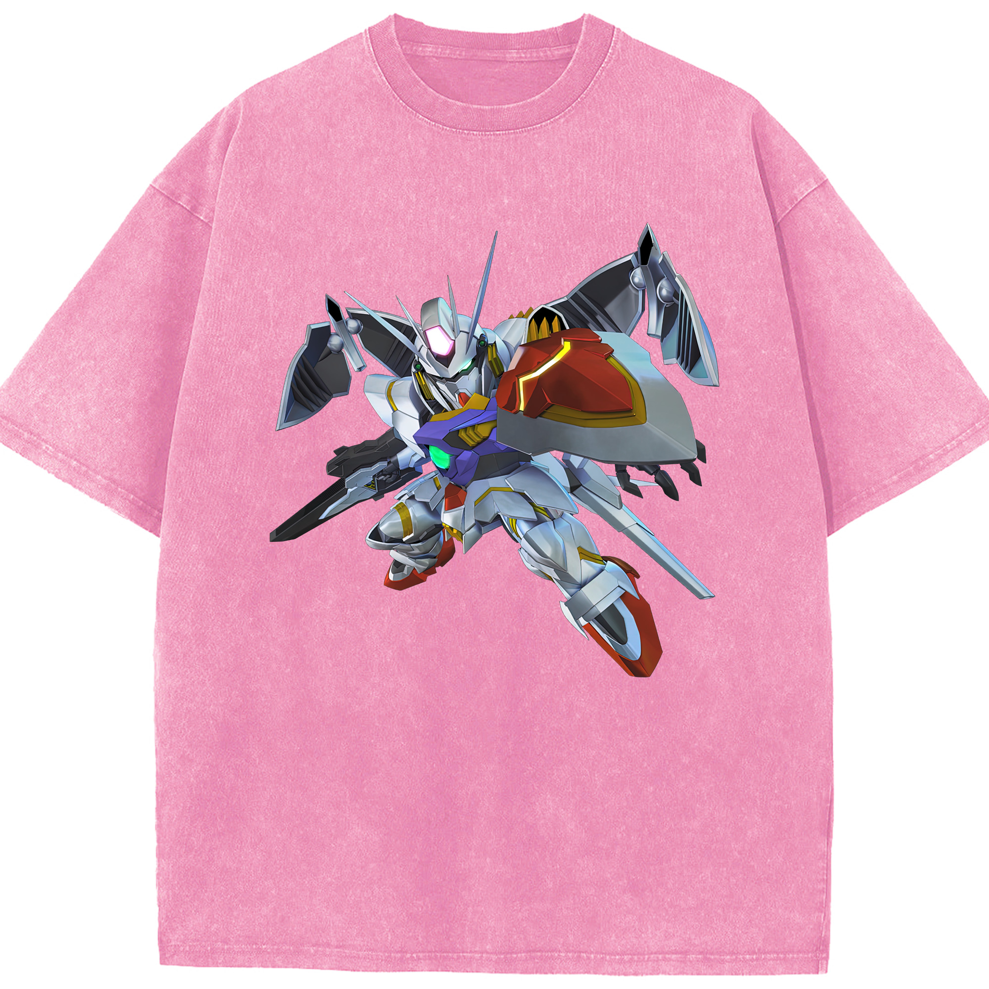 （画像用） 機動戦士ガンダム Mobile Suit Gundam 綿100% ヴィンテージ風 半袖Tシャツ（フロントプリント）